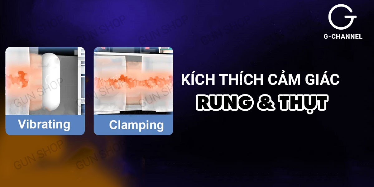 Âm đạo giả tự động Leten V3 cao cấp sạc pin rung thụt mạnh mẽ kích thích