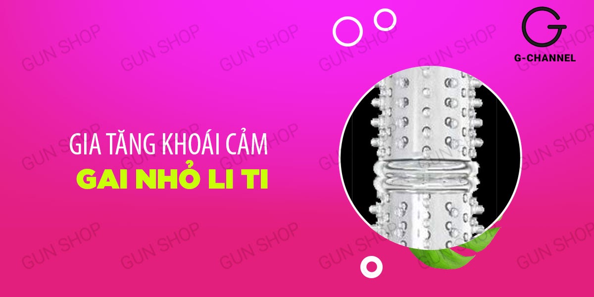 Bao cao su đôn dên rung Yeain Bumblebee kích thích cực mạnh