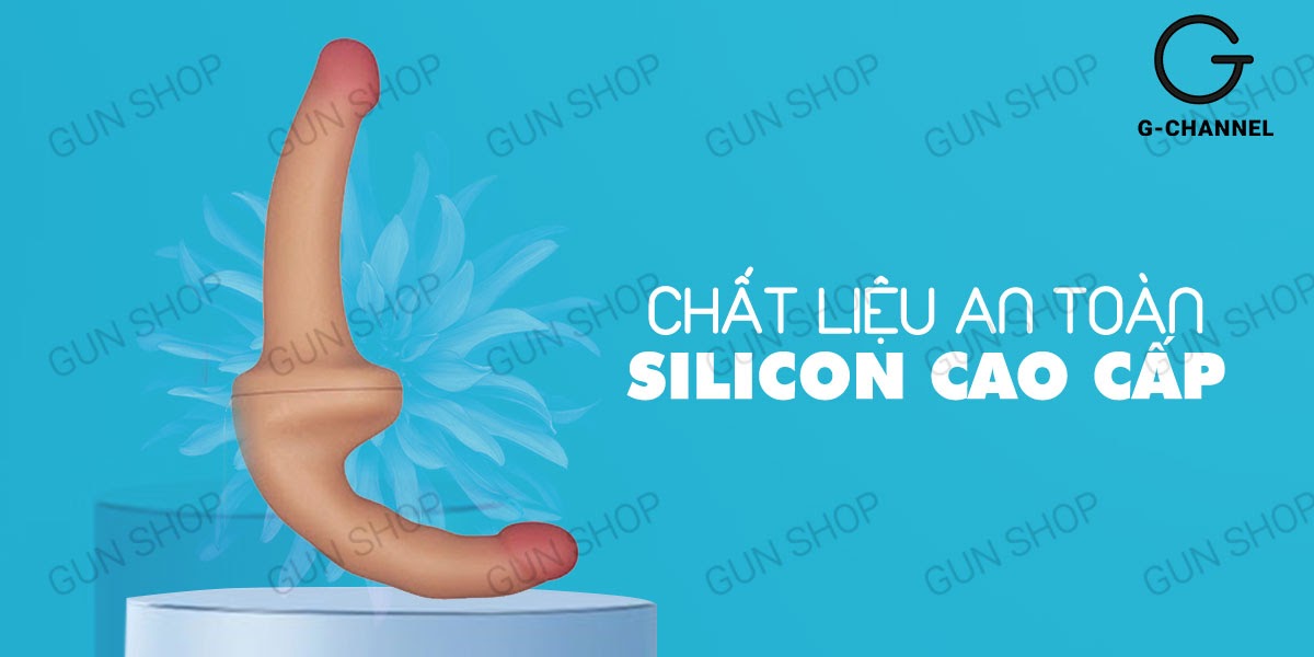 Dương vật giả 2 đầu mềm dẻo đa chiều rung cảm ứng Lovetoy Holy Dong