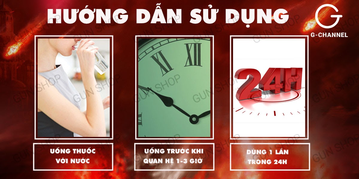 Oxetine 60mg Hộp 4 Viên Viên Uống Tăng Cường Sinh Lực Nam Giới