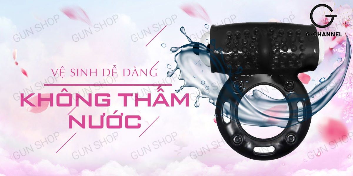 Vòng rung Baile Power Ring 10 chế độ, kích thích cực đỉnh