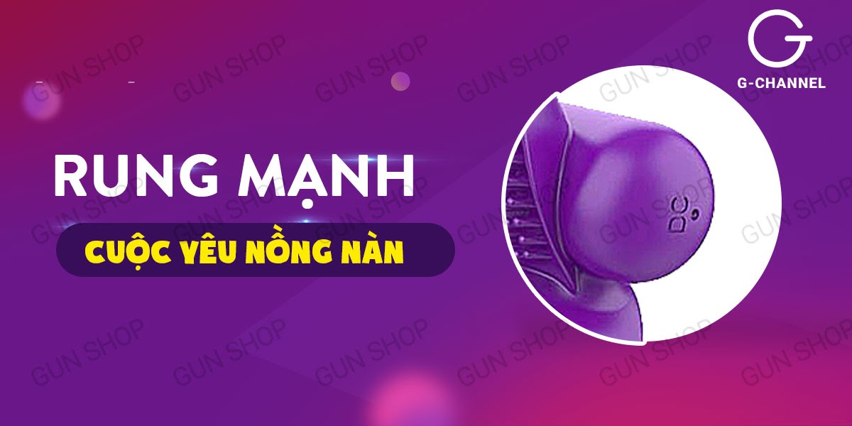 Vòng Rung Gai Nổi Rung Mạnh Tăng Khoái Cảm Sạc Điện
