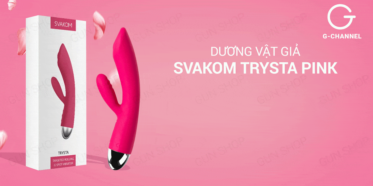  So sánh Dương vật giả cao cấp 35 tần số rung dùng sạc - Svakom Trysta Pink có tốt không?