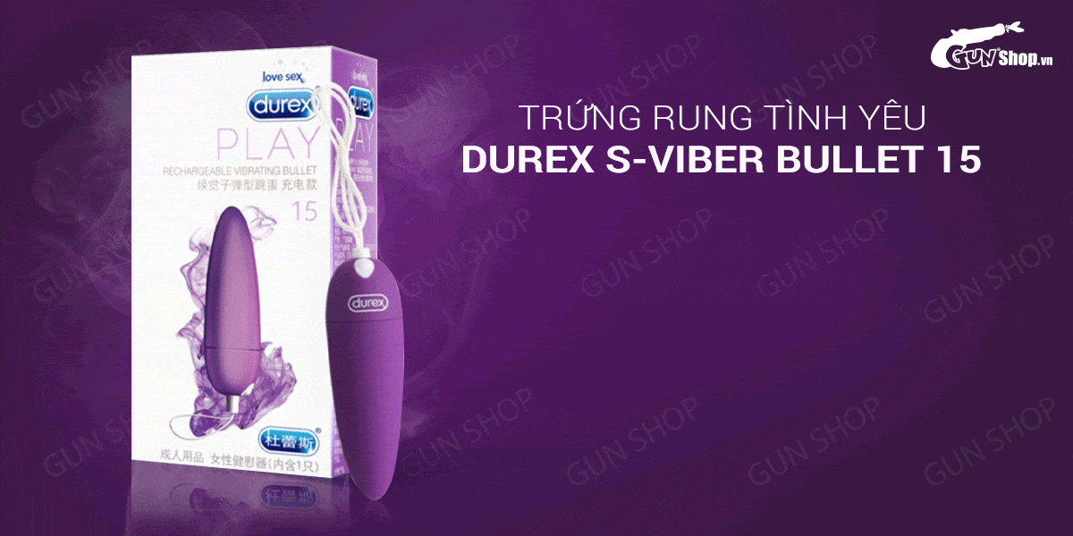  Địa chỉ bán Trứng rung tình yêu Durex S-Viber Bullet 15 có tốt không?