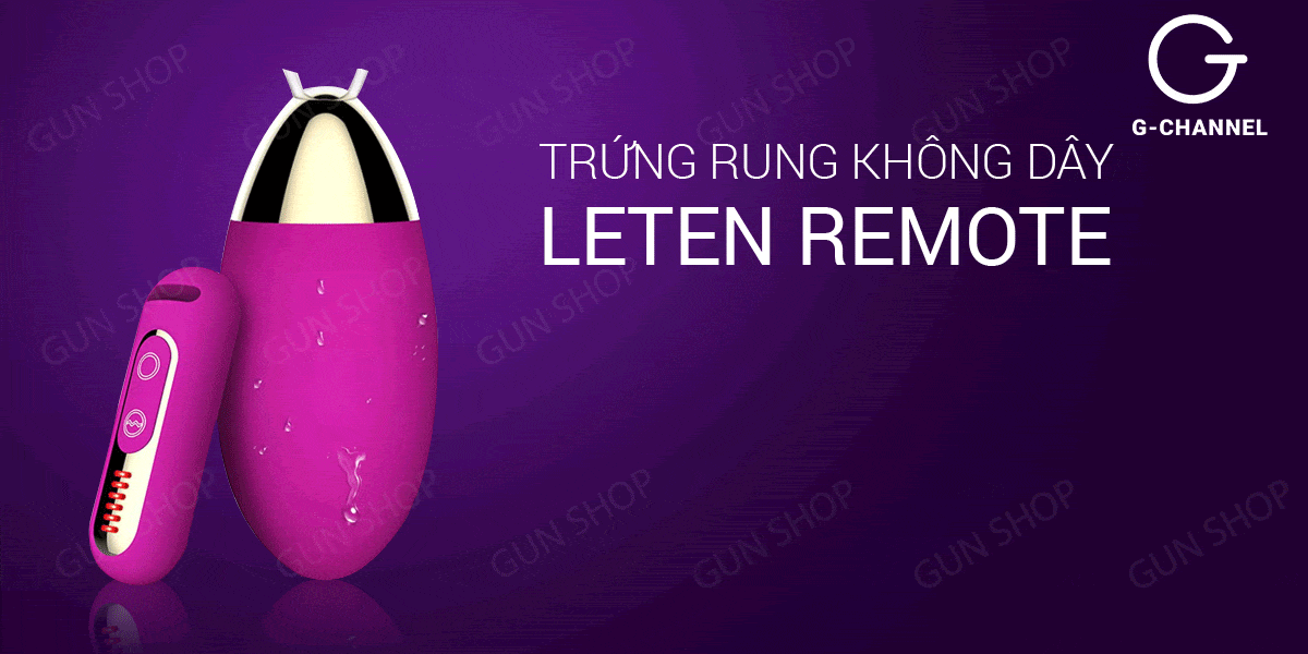  Mua Trứng rung không dây dùng pin - Leten Remote có tốt không?