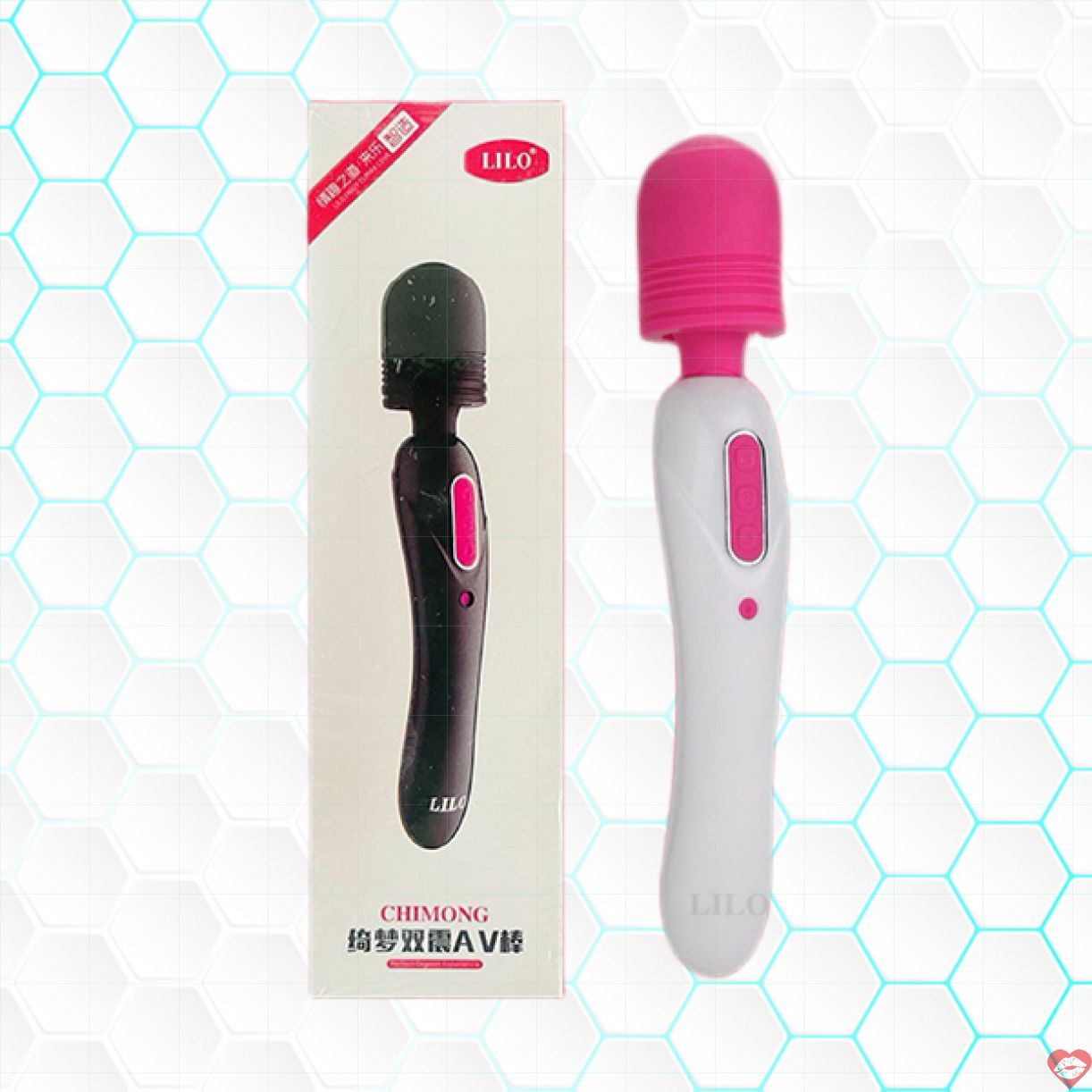 Chày rung Lilo Chimong 2 đầu mạnh mẽ kích thích cực đỉnh 
