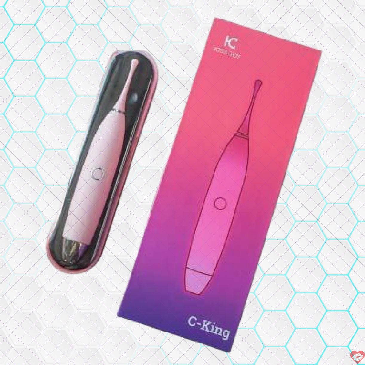 Máy rung Kisstoy King tỏa nhiệt điểm G, cực sướng, đồ chơi sextoy 
