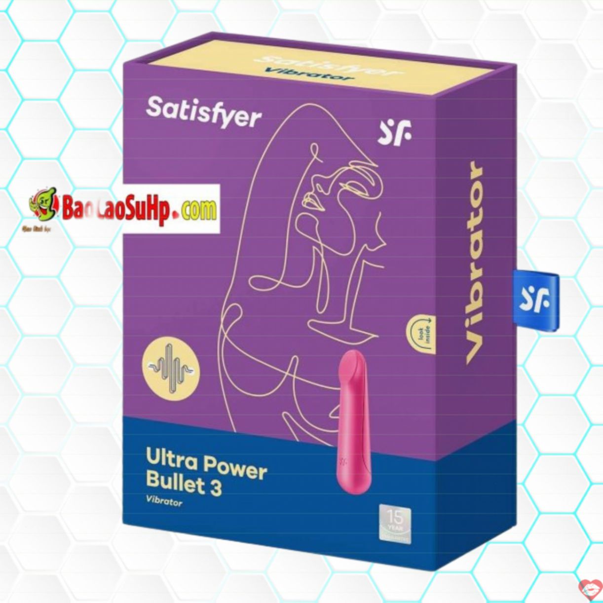 Trứng rung USA Satisfyer Ultra Power Bullet 3 kích thích mạnh mẽ 