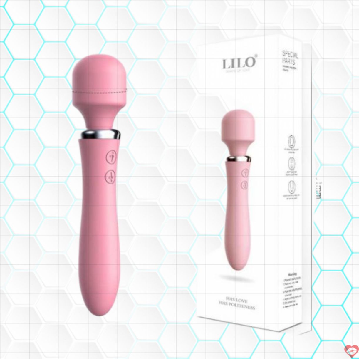Chày Rung Hai Đầu LiLo CR 10 chất lượng cao, siêu kích thích 