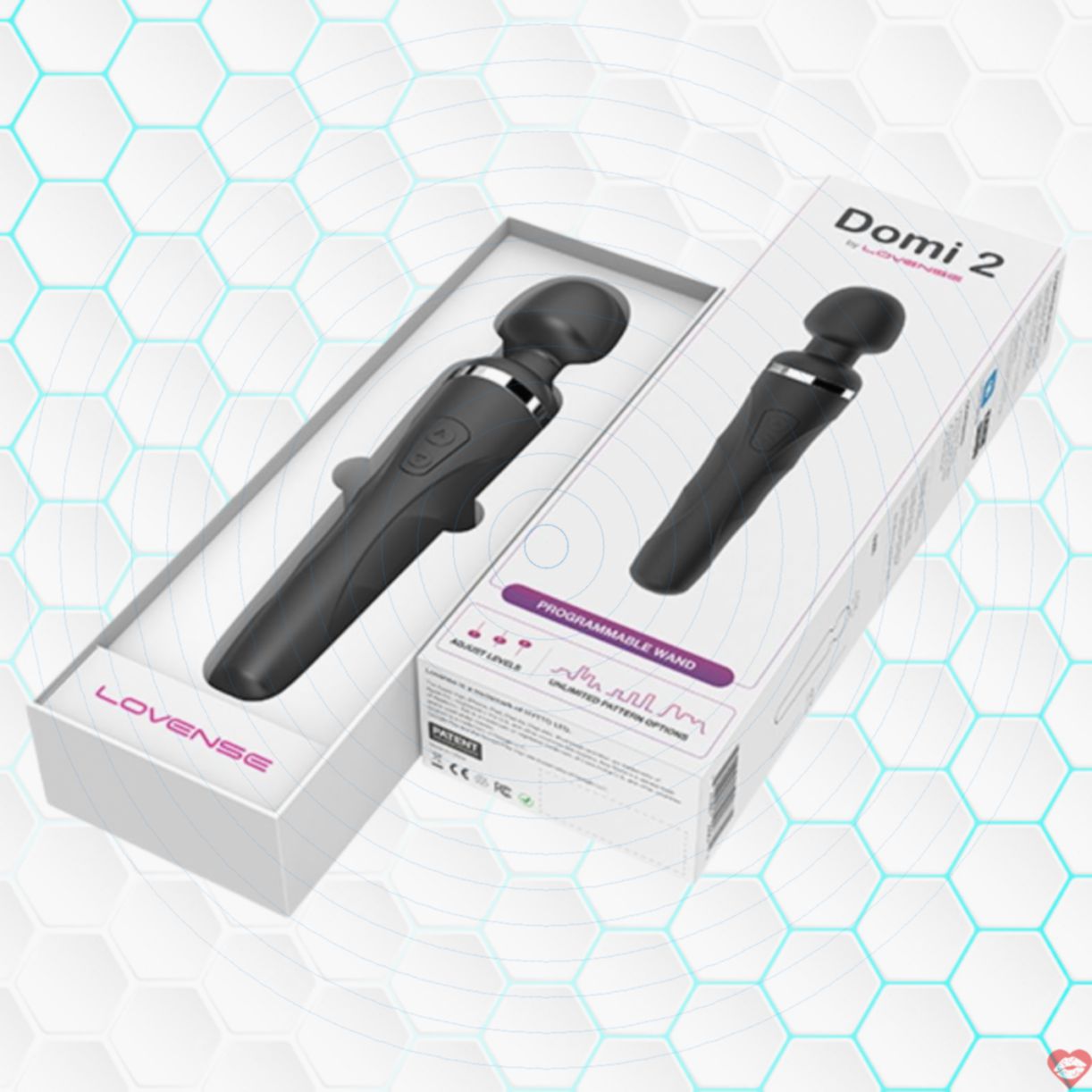 Chày Rung Lovense DOMI 2 Siêu Mạnh Đa Chế Độ Kích Thích 