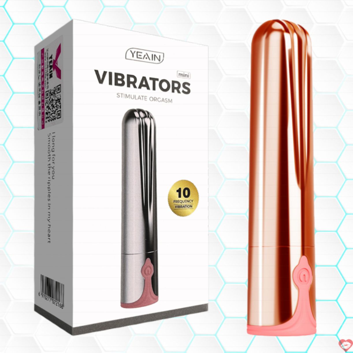 Trứng Rung Mini Yeain 10 Chế Độ Siêu Mạnh Phê Cực Đã 