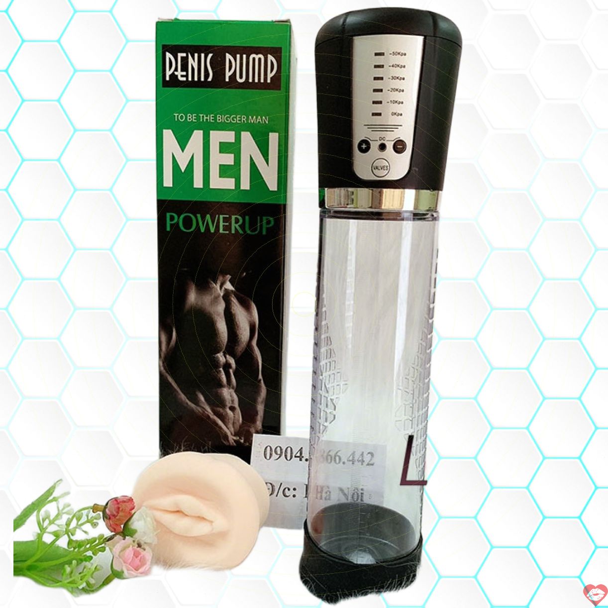 Men PowerPro Máy Tập Dương Vật Tự Động Thiết Kế Cao Cấp 