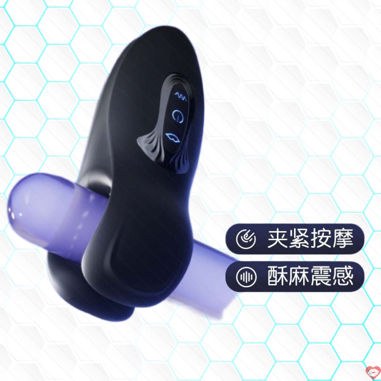 Máy rung Mizzzee VISE BLACK kích thích mạnh mẽ, massage sướng 