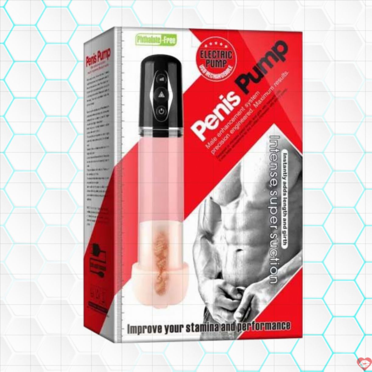 Máy bơm dương vật chân không KZ001 hiệu quả tăng kích thước nhanh 