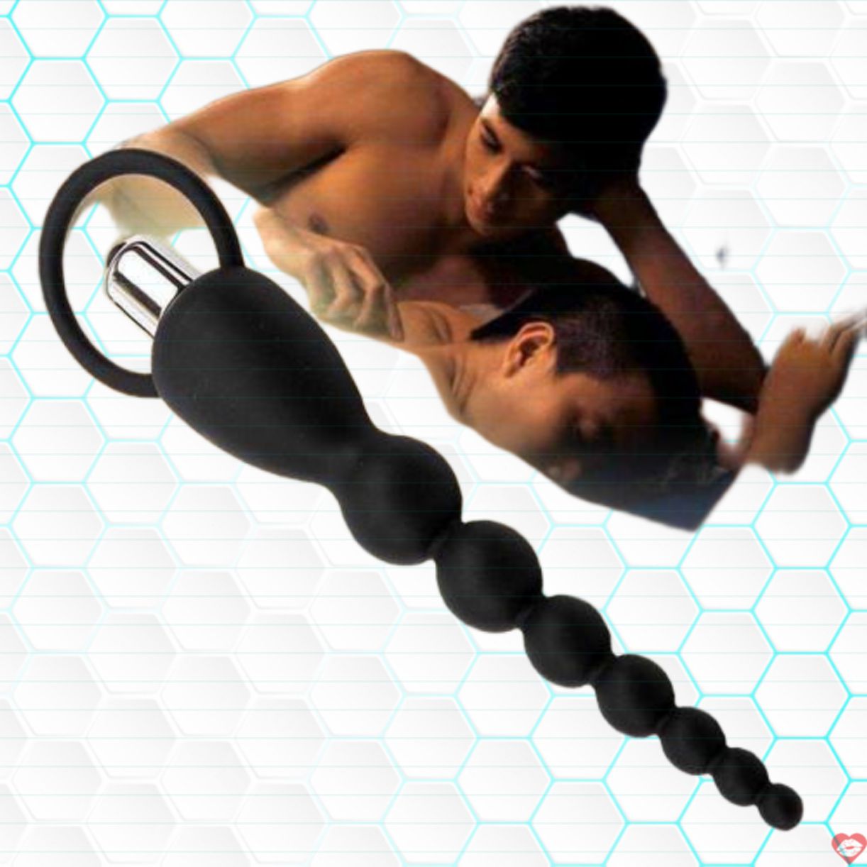 Cây rung hậu môn Black Mont siêu mềm, kích thích cực mạnh 