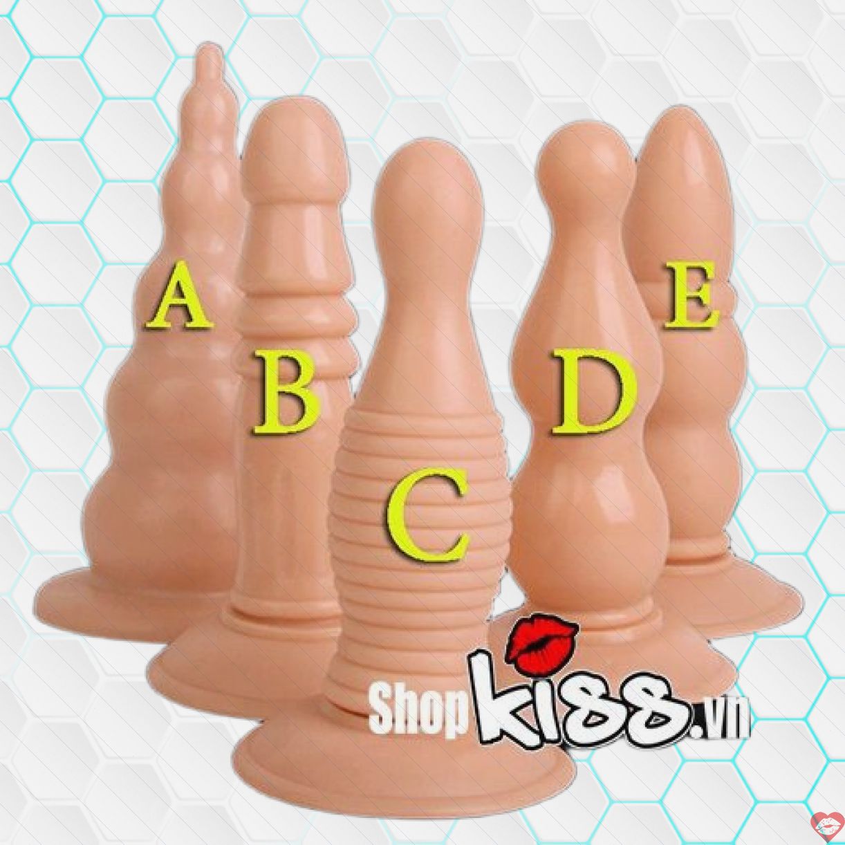 Phích cắm hậu môn size lớn siêu mềm dễ sử dụng shop uy tín 