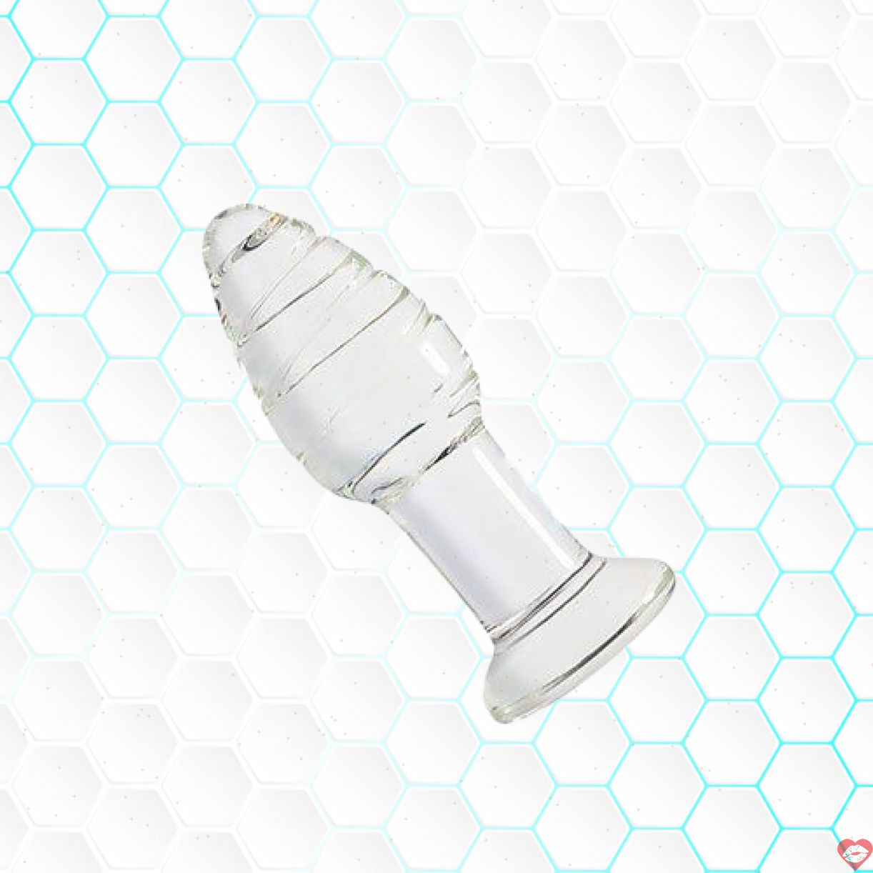 Thủy tinh kích thích hậu môn xoắn ốc độc đáo tiện lợi hấp dẫn 