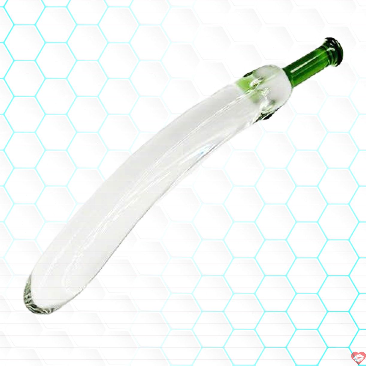 Dương Vật Giả Pha Lê Trong Suốt Hình Cà Tím Kích Thích 