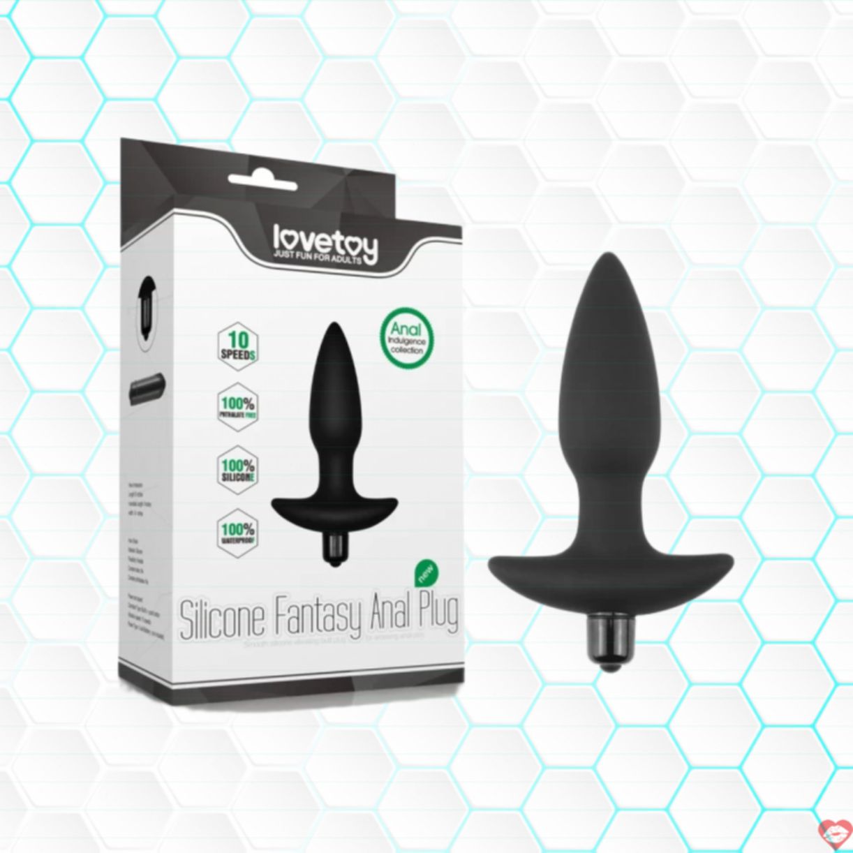 Lovetoy Silicone Fantasy 10 chế độ rung siêu mềm cao cấp 