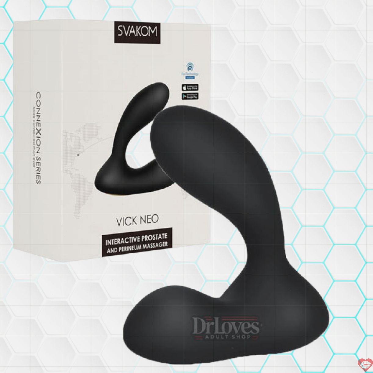 Máy Massage Hậu Môn Svakom Vick Neo Điều Khiển App Tăng Khoái Cảm 