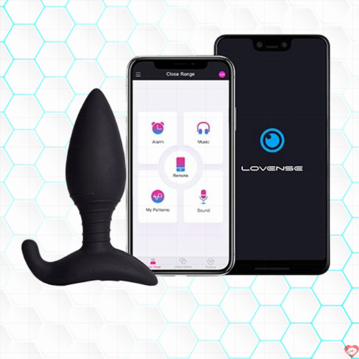Phích rung hậu môn Lovense Hush điều khiển app siêu phê 