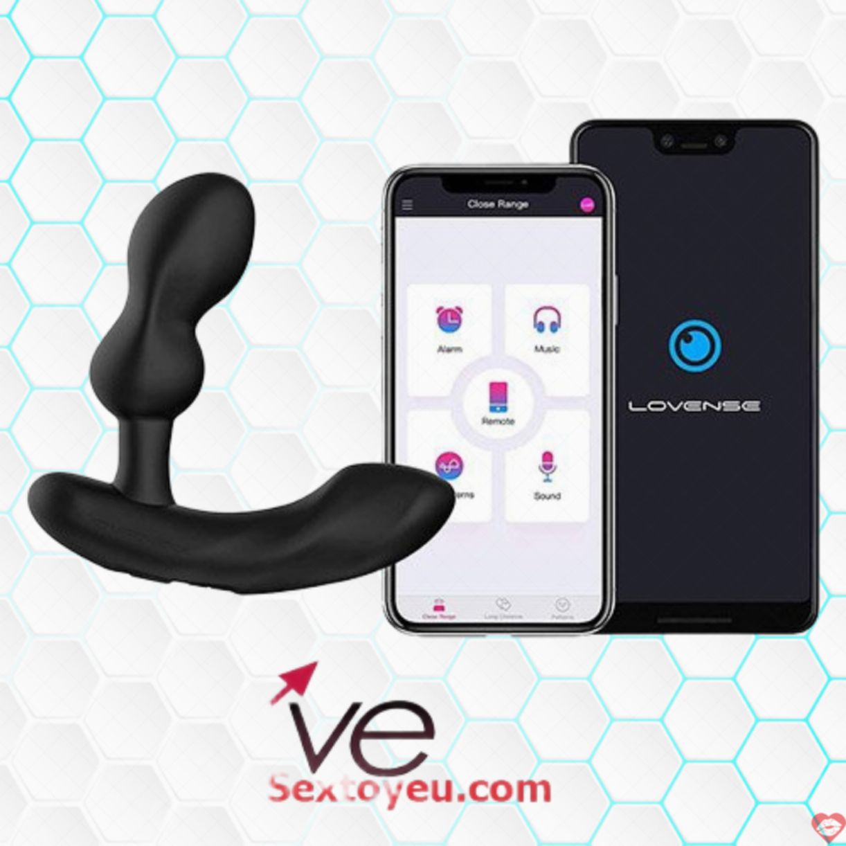 Lovense Edge 2 máy rung hậu môn thông minh điều khiển app siêu bền 