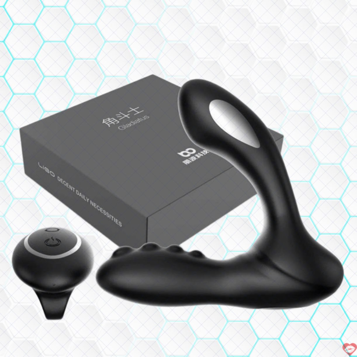 Máy massage hậu môn 2in1 Libo Gladiator phóng điện kích thích 