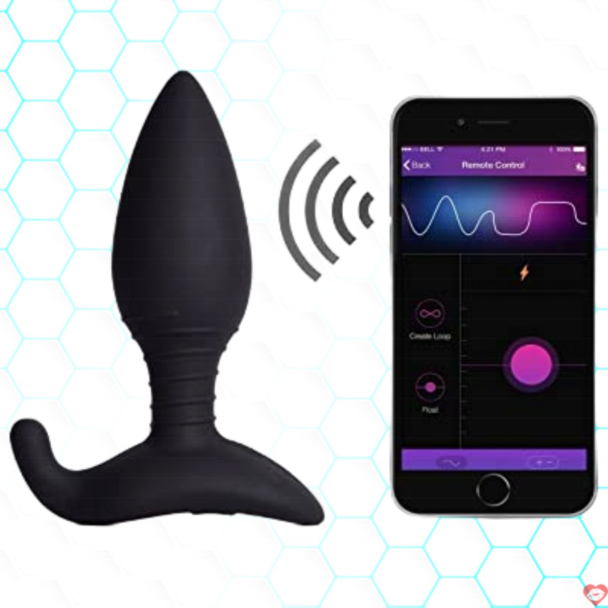 Phích Cắm Rung Mạnh Nhất - Điều Khiển Qua Điện Thoại, Chat - Lovense 