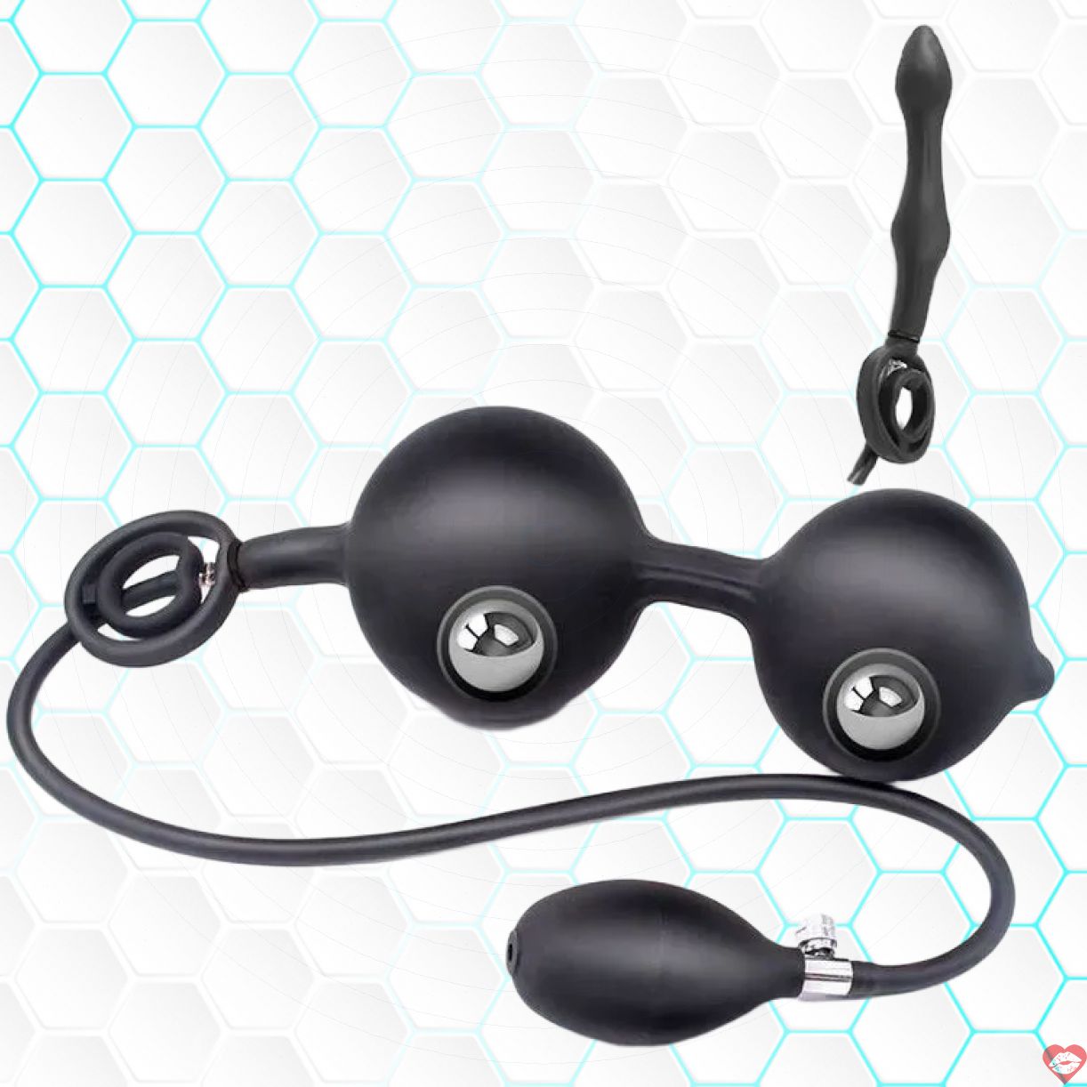 Plug hậu môn bơm hơi tăng khoái cảm kích thích sâu 