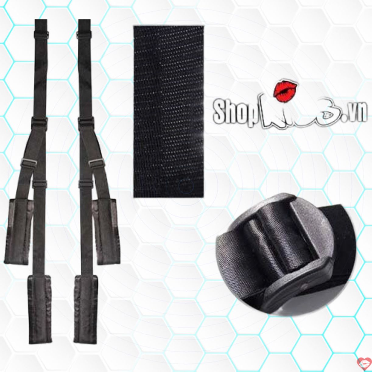 Bộ đu treo bạo dâm cài cửa kích thích cảm xúc thăng hoa 