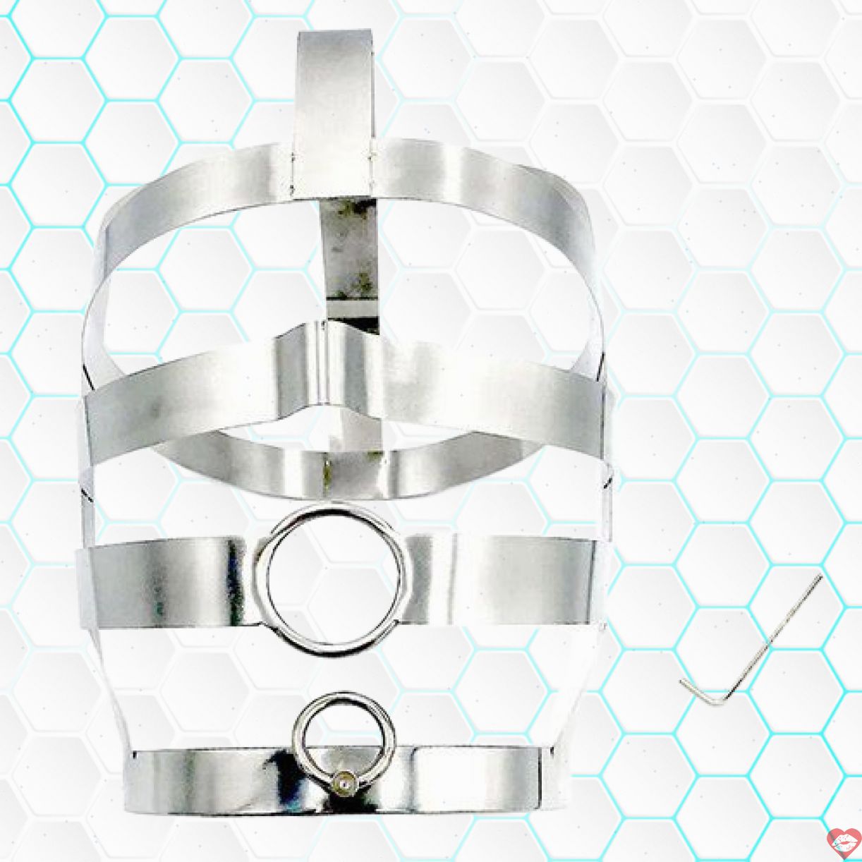Đồ Chơi Bạo Dâm BZ10V Khóa Đầu Thép Không Gỉ Cao Cấp 