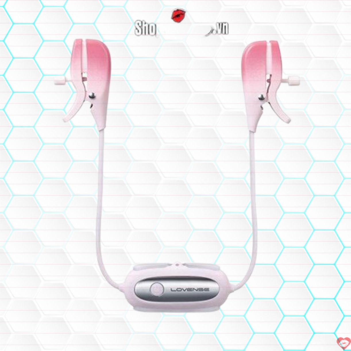 Bộ Kẹp Núm Vú Lovense Gemini Rung App Điều Khiển Kích Thích 