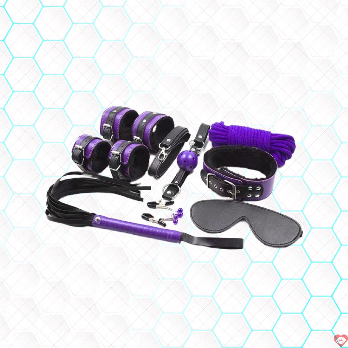 Yeain TZ-36 bộ 8 món BDSM trói buộc da chất đỉnh giá tốt 