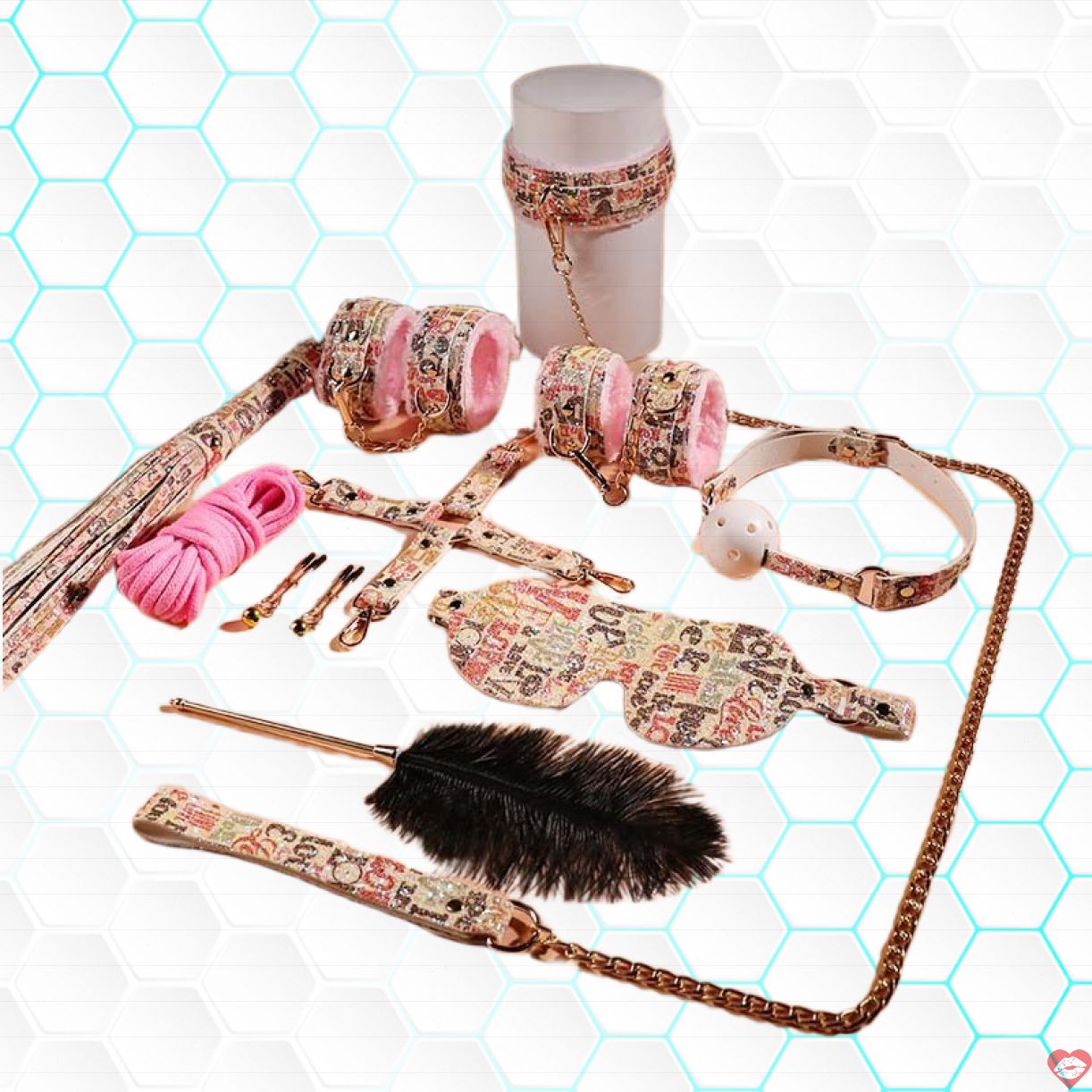 Bộ BDSM Mizzzee 12 món trẻ trung bền bỉ hấp dẫn kích thích 