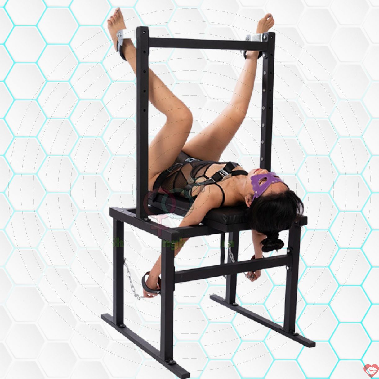 Giàn ghế BDSM cố định cơ thể cao cấp tăng khoái cảm tra tấn 