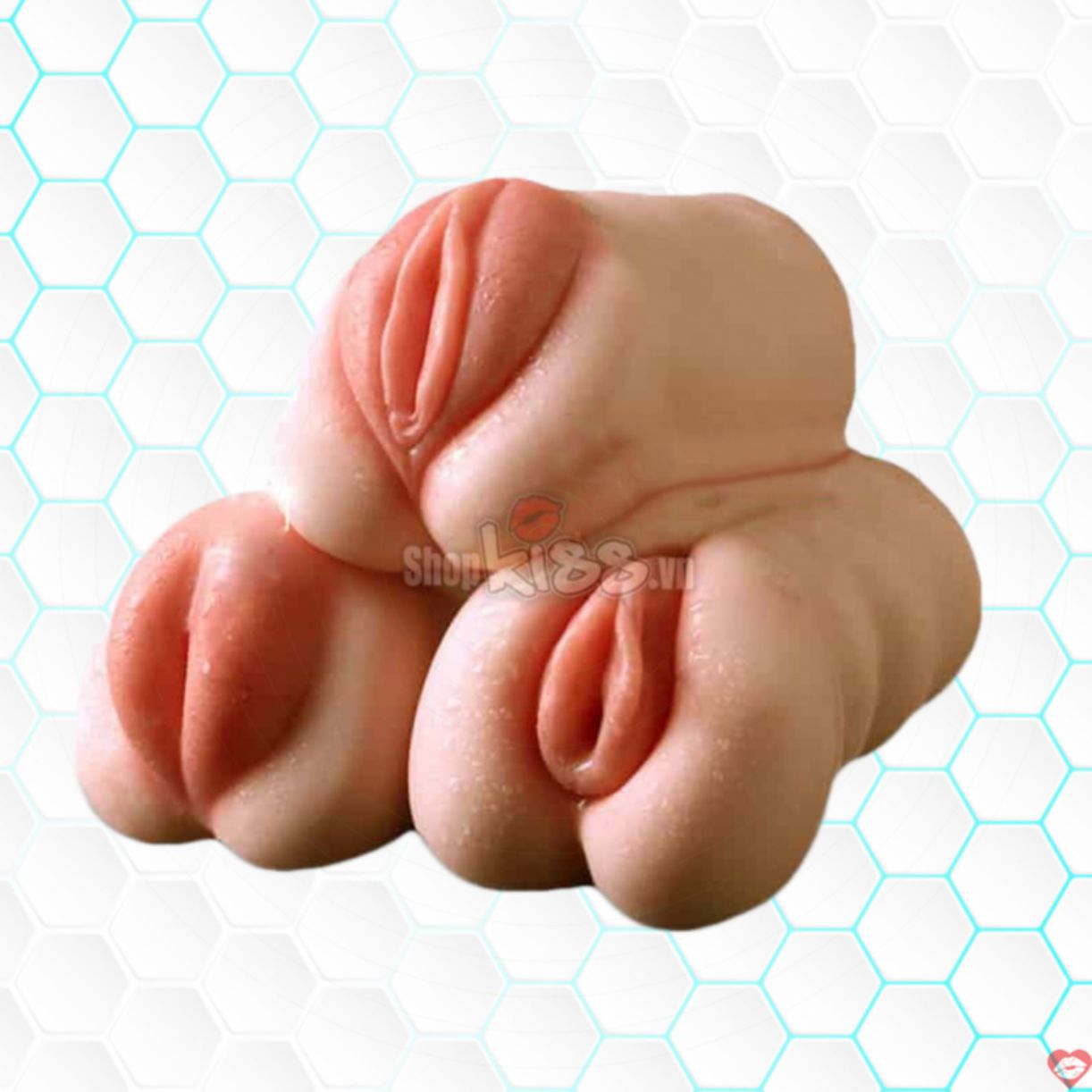 Âm đạo silicon mềm mại kích thích cực mạnh cho nam thủ dâm 