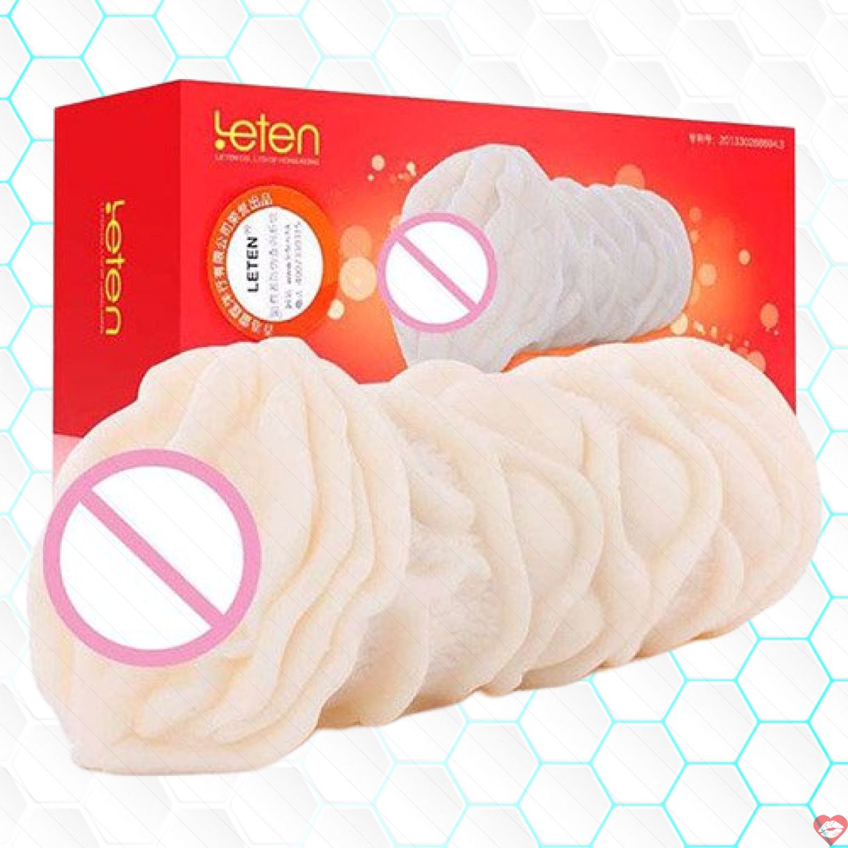 Âm đạo giả Leten silicon 3D siêu mềm mịn kích thích mạnh 