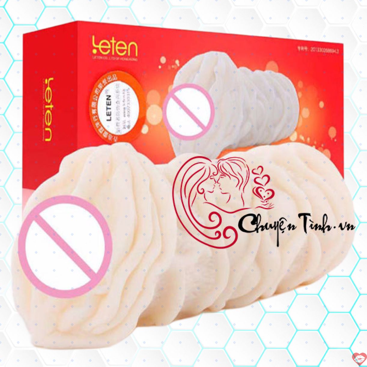 Âm đạo giả Leten 3D ruột đỏ cao cấp cảm giác thật giá tốt 