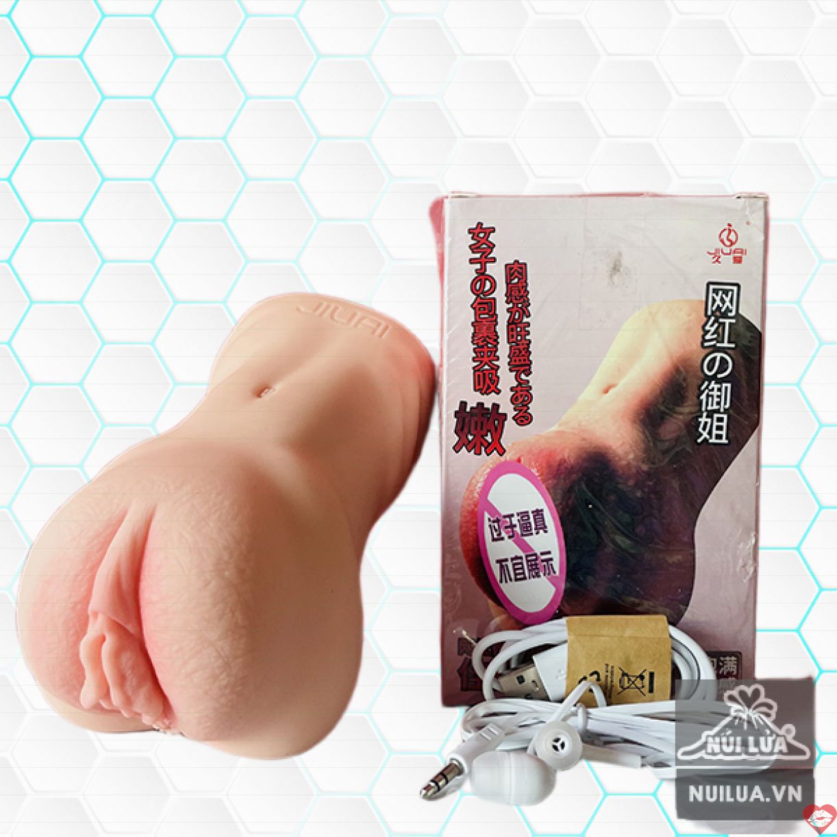 Âm đạo giả rung cảm biến Jiuai cầm tay siêu thực kích thích 