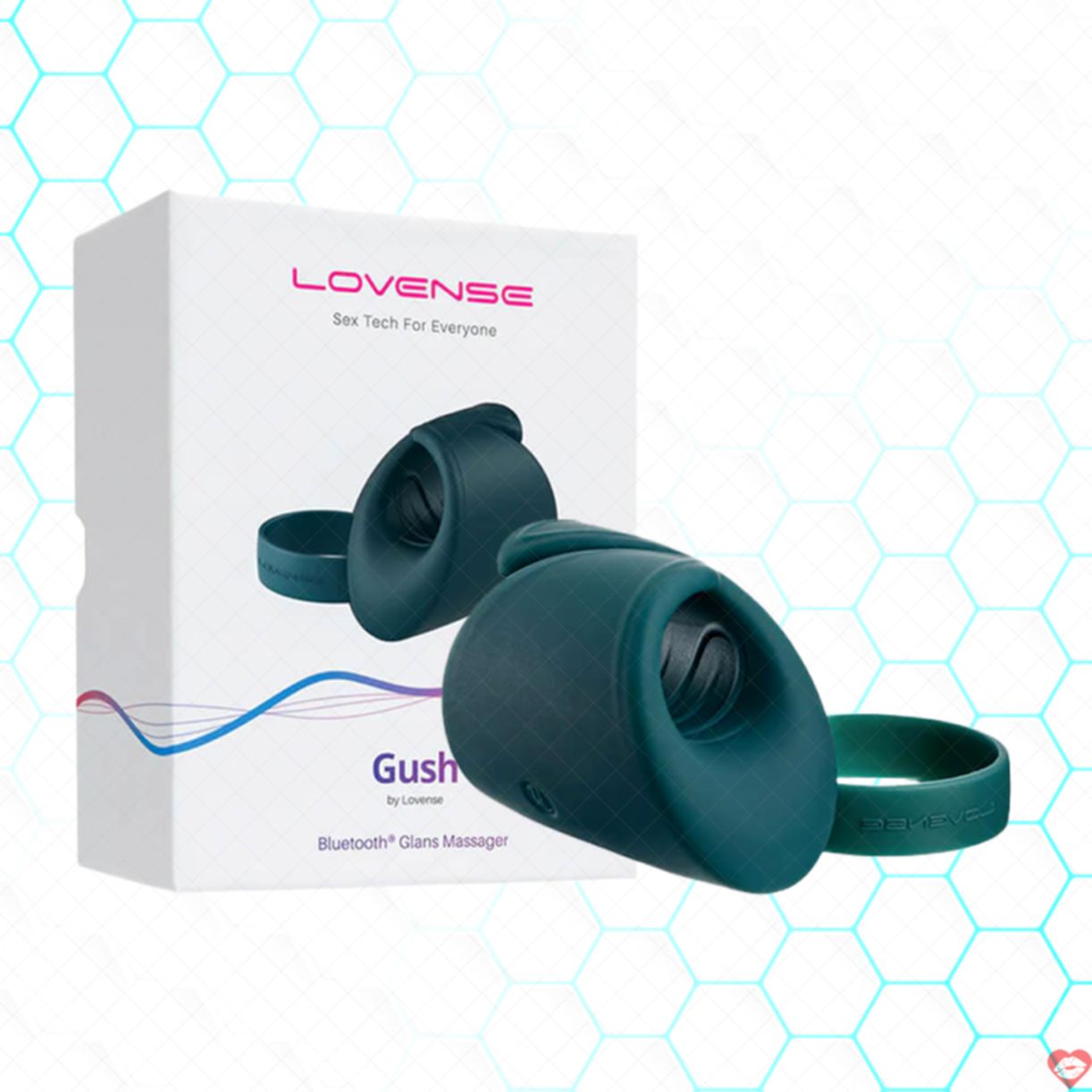 Vòng rung Lovense Gush cao cấp tăng cực khoái, phê mê 