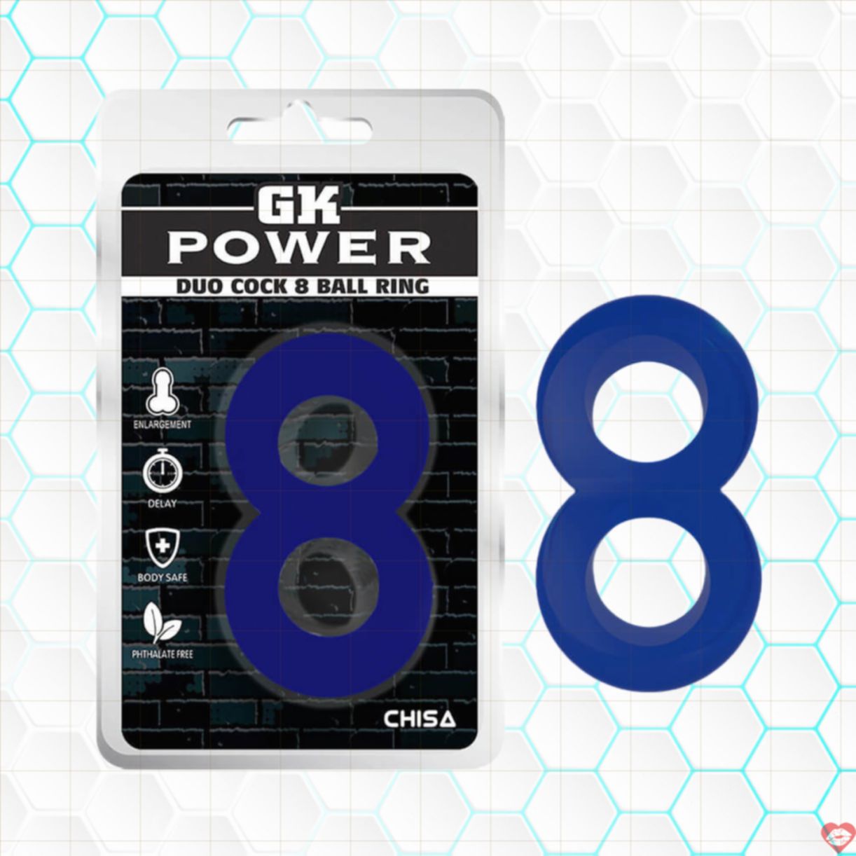 Vòng Đeo Kéo Dài Thời Gian Chisa Duo Cock 8 Ball Blue Bán Chạy 