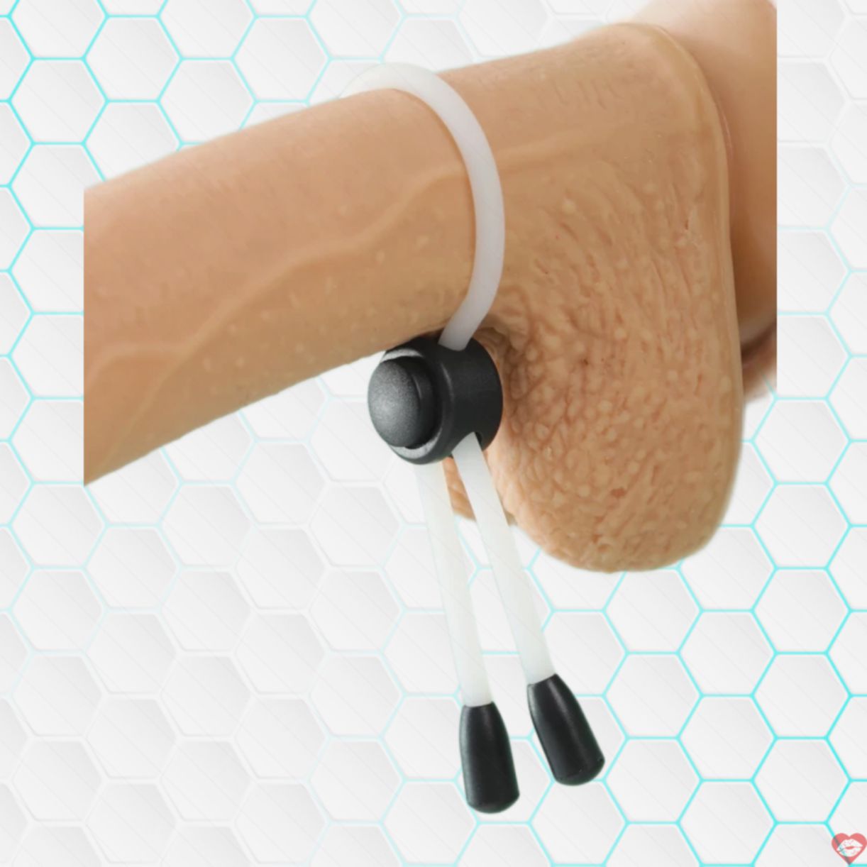 Vòng Boss Silicon Cock Tie tăng cường thời gian, bền bỉ 