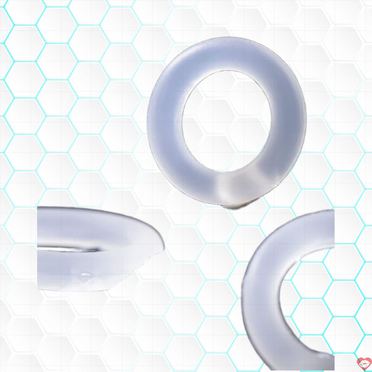 ManMiao Mens Super M 3 vòng đeo dương vật tăng khoái cảm 