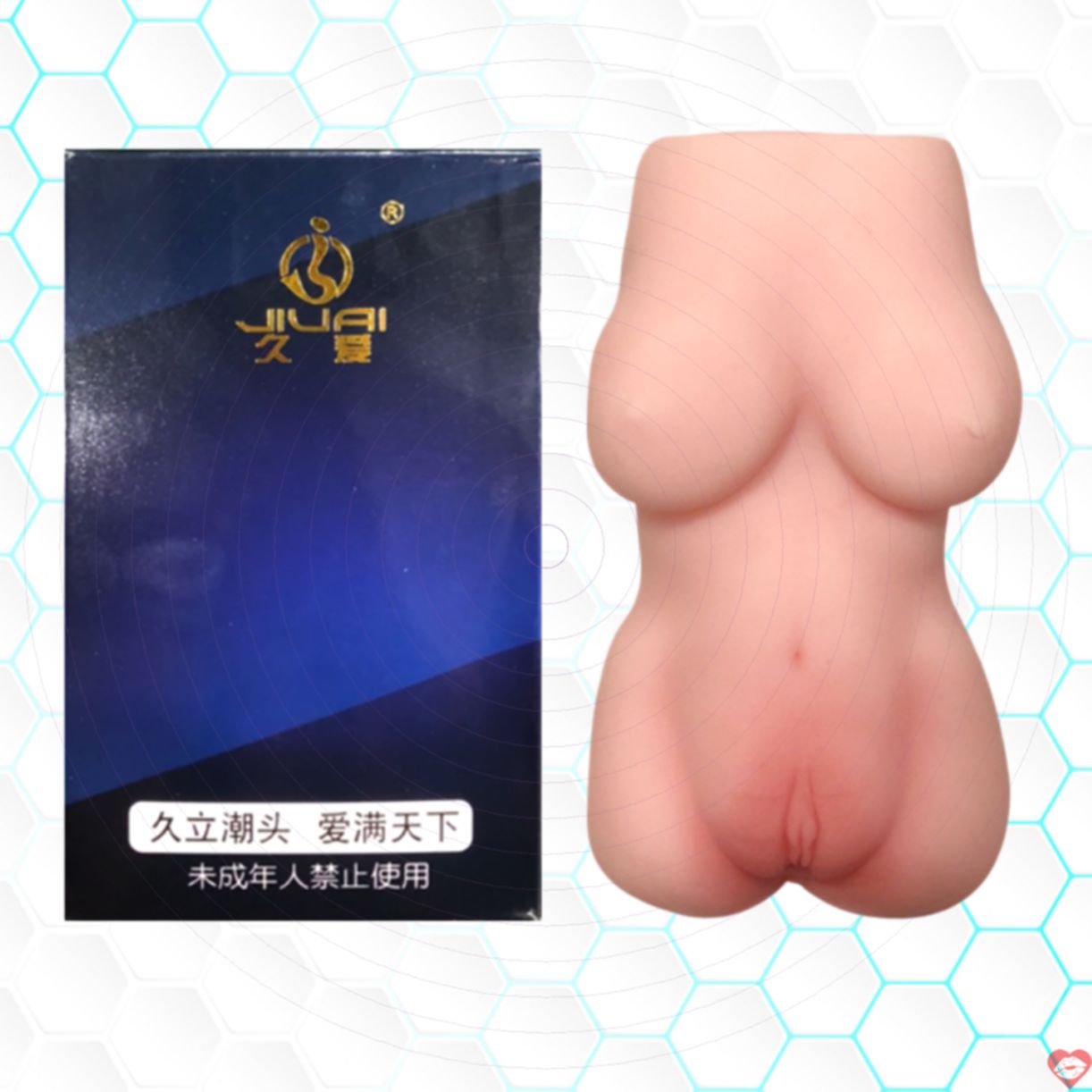 Ngực giả silicon Jiuai 01 650g âm đạo mềm mại, chân thực 