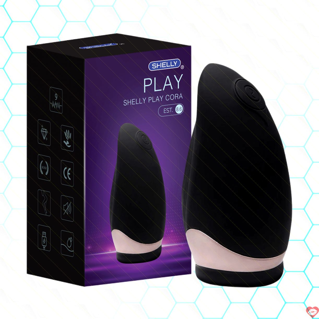 Âm đạo giả Shelly Play Cora đa năng, cảm giác thật, dễ dùng 
