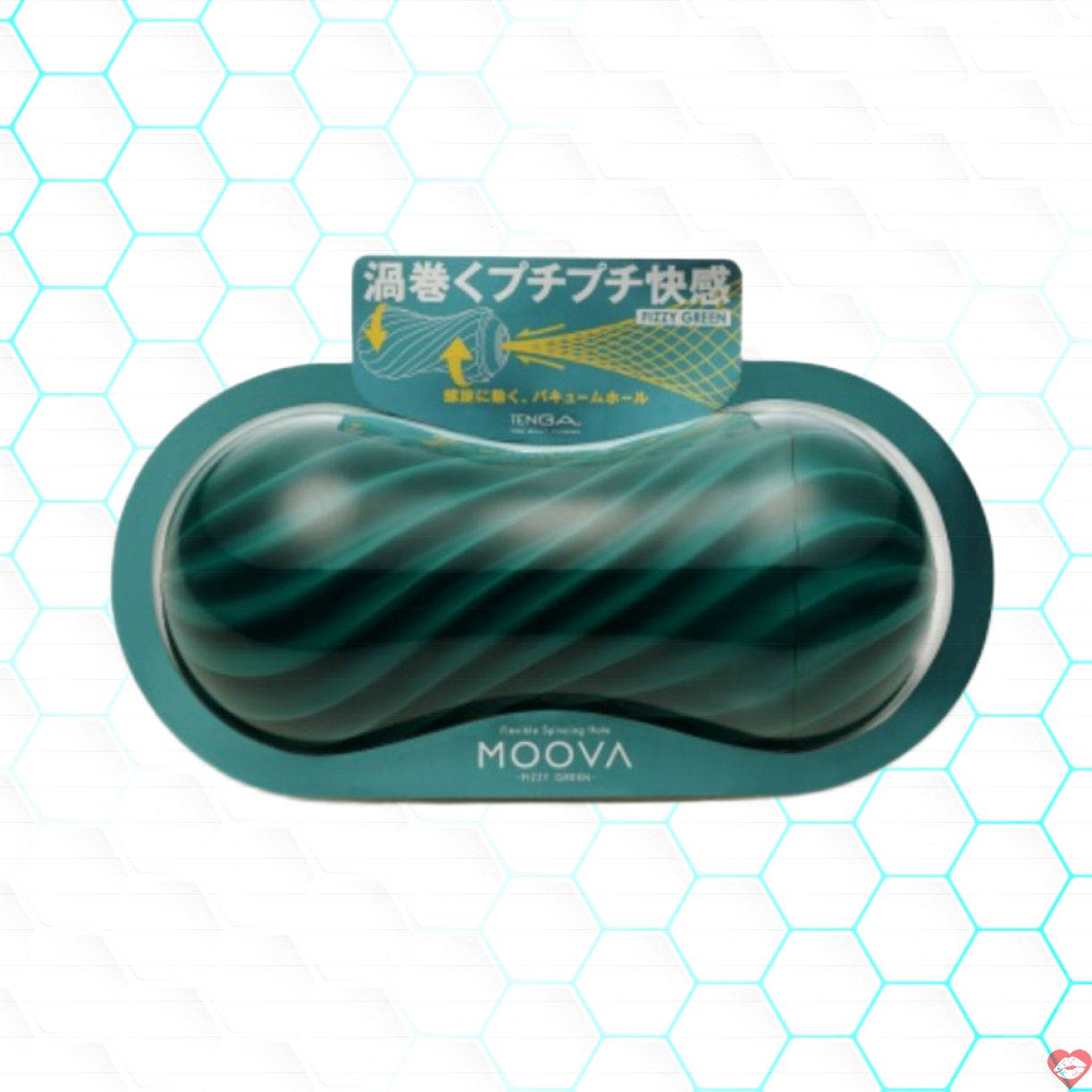 Âm đạo giả Tenga Moova Fizzy Green chất liệu mềm mịn kích thích 