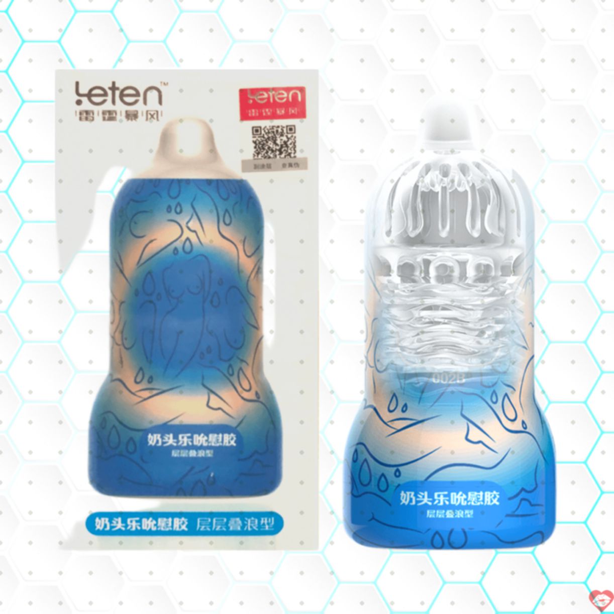 Âm đạo giả Leten Blue hút nhũ hoa siêu mạnh kích thích cực phê 