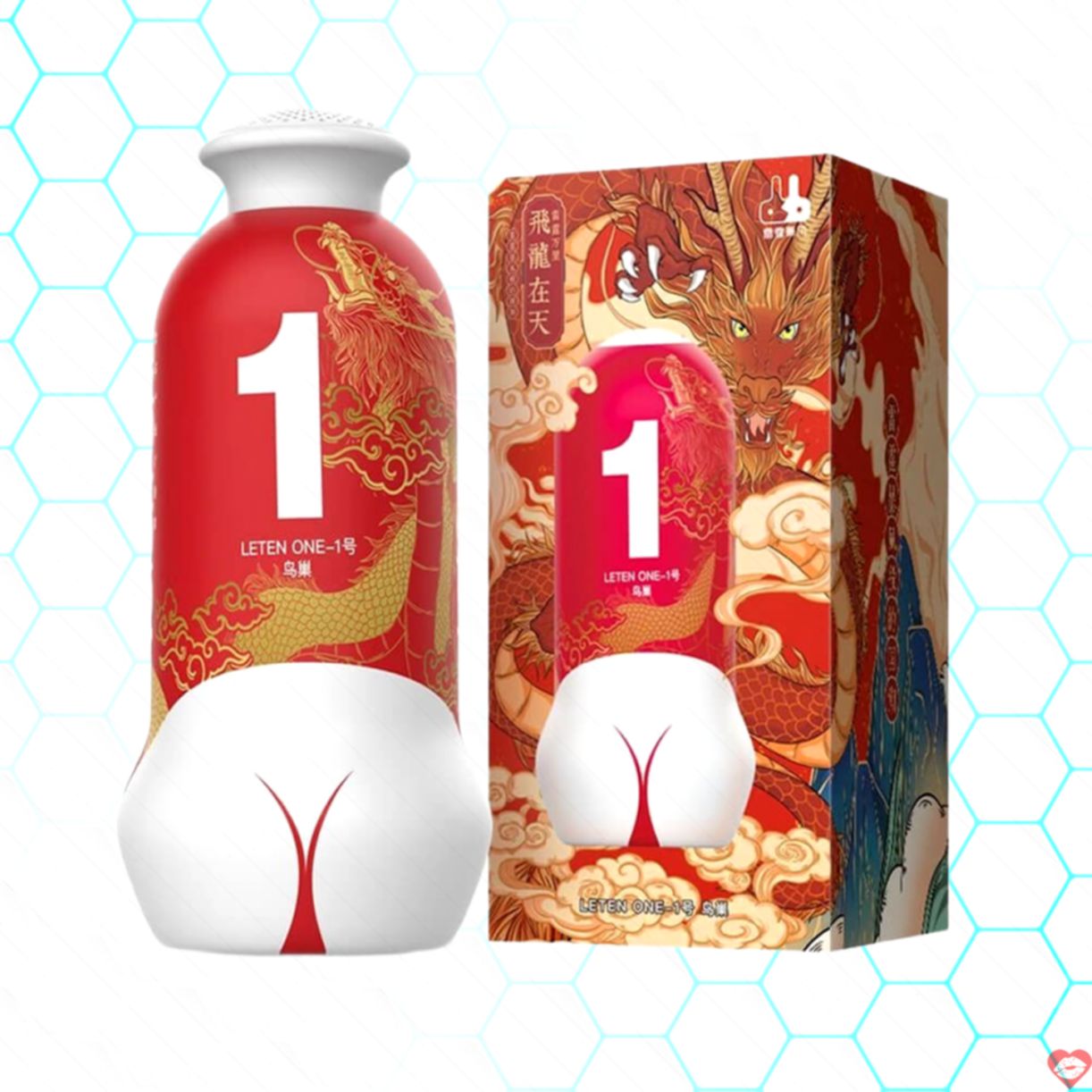 Âm Đạo Giả Leten One 1 Red Kích Thích Mạnh Mẽ Hàng Chính Hãng 