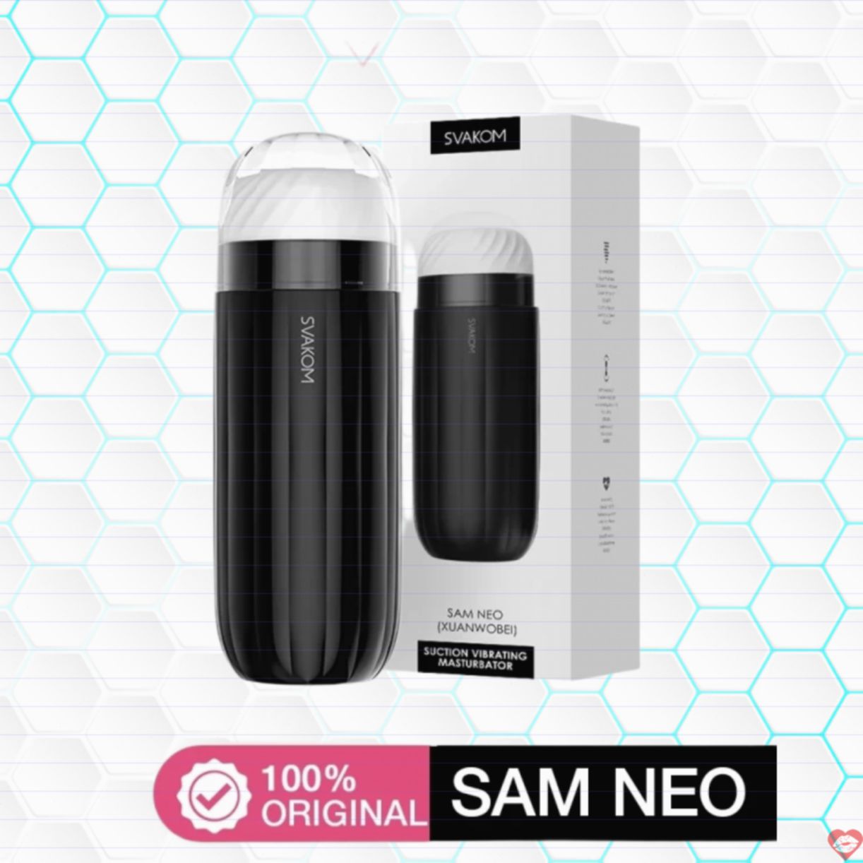 Máy thủ dâm Svakom Sam Neo tự động cao cấp sang trọng hấp dẫn 