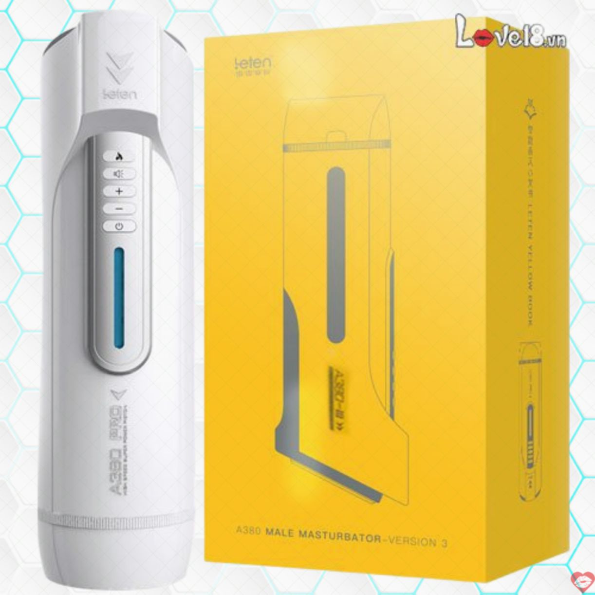Máy thủ dâm Leten A380 Pro 3 thông minh hiệu quả cao 